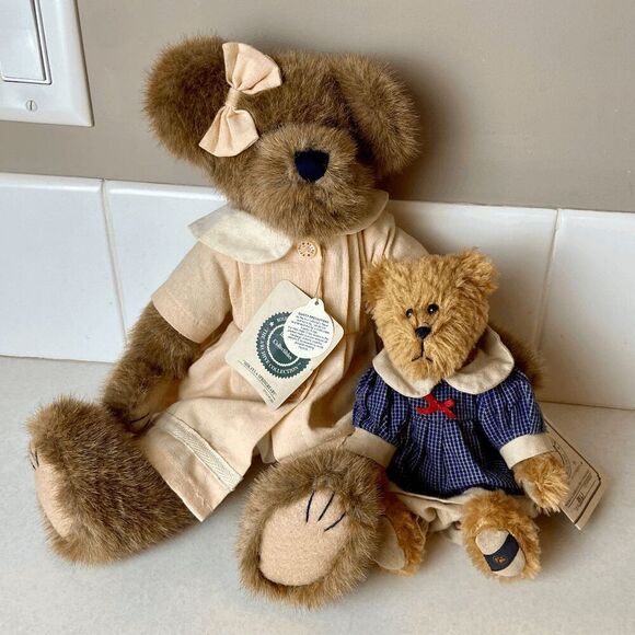 Boyds Bears Limited Edition Mohair Bear Kelsey & Arby Tugalong #8861 - Picture 4 of 13